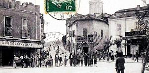 2347- Mascara - Place Mogador et Rue Tiaret2 - 1913 